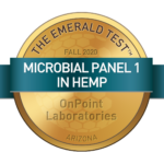 Microbial Panel 1 in Hemp Emerald Test Medallion